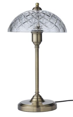 Heart of House - Russet Cut Glass Effect - Table Lamp